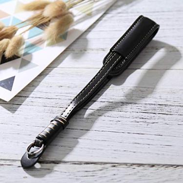 Imagem de HONGYAN capa da câmera Correia do couro do pulso do pulso do pulso para câmeras SLR/DSLR acessórios para câmera