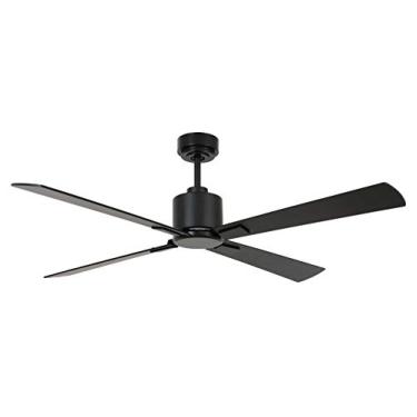 Imagem de LUCCI AIR Ventilador de teto Climate DC, 132 cm, preto com lâminas pretas
