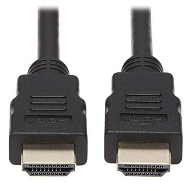 Imagem de Tripp Lite Cabo HDMI de alta velocidade com Ethernet, Ultra HD 4K x 2K, vídeo digital com áudio (M/M), 1,8 m (P569-006), preto