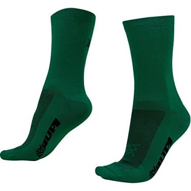 Imagem de Meia HUPI Lisa Verde Bandeira, Cor: VERDE