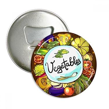 Imagem de Legables Corn Redish Abridor de garrafas de repolho chinês Emblema multifuncional