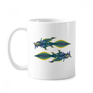 Imagem de China França Torre Eiffel China Caneca de dragão cerâmica cerâmica xícara de porcelana de café louça