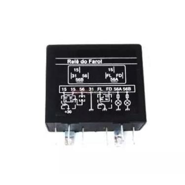 Imagem de RELE COMUTADOR FAROL PARA SCANIA SERIE 4 P94 P114 P124