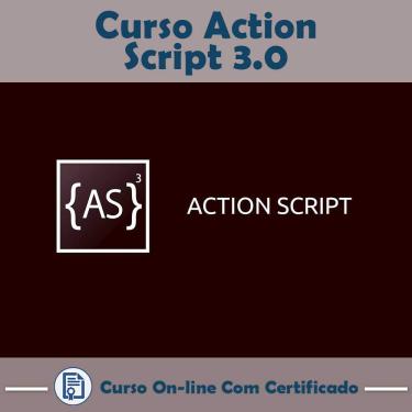 Imagem de Curso online em videoaula sobre Actionscript 3.0 com Certificado + 2 brindes