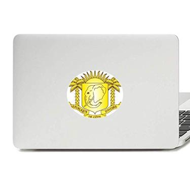 Imagem de Adesivo de notebook com emblema nacional Coate D'Ivoire com emblema de vinil