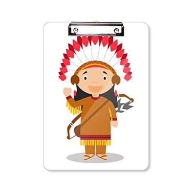 Imagem de Aboriginal Tribe USA Placa de suporte para prancheta de desenho A4