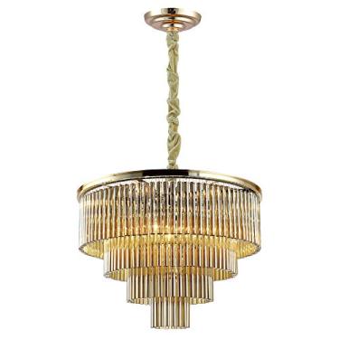 Imagem de Pendente Vivi Bella Iluminação Vivi No Voltagev French Gold/ Champagne