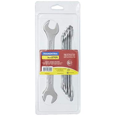 Imagem de Tramontina 42001506, Jogo de Chaves Fixas 6 Peças, Corpo em Aço Especial