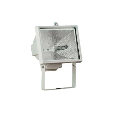 Imagem de Refletor Retangular 150w Com Haste + Espeto Branco - Bronzearte