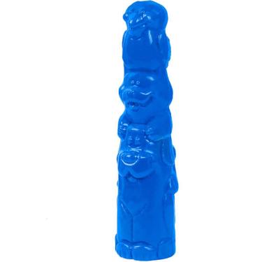 Imagem de Brinquedo Pet Games Mordedor Totem Nylon Azul - Tam. M