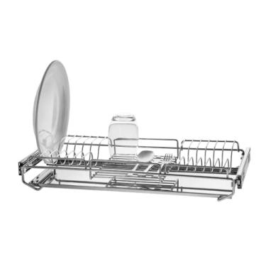 Imagem de Escorredor De Louças De Embutir Bandeja Inox 77x26cm Schmitt