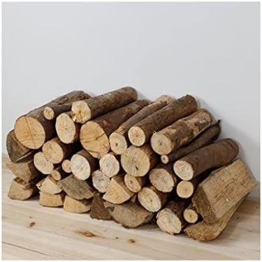 Imagem de Lenha Doméstica Lenha De Acampamento Lenha Seca Enfeites Para Lareira Aquecimento Caldeira Combustível Lenha Toras Fogueira Para Acampamento Lenha Grossa Combustível,1 Kg,YUYANAIAI