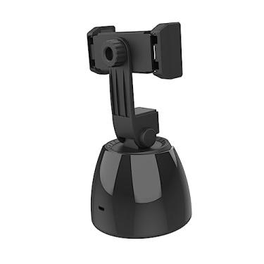 Imagem de 1 Conjunto Ptz Suporte De Rastreamento Bastão De Selfie De Rastreamento Automático Tripé Profissional Mini Tripé Para Telefone Porta Microfone Abdômen Celular Acessórios Girar