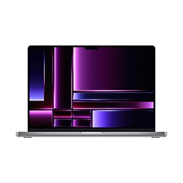 Imagem de Notebook MacBook Pro da Apple 2023 (Chip M2 Pro da Apple com CPU de 12 núcleos e GPU de 19 núcleos) Tela Liquid Retina XDR de 16 polegadas, 16GB Memória unificada, 512 GB SSD. Cinza-espacial