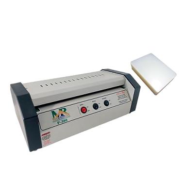 Imagem de Kit Plastificadora Poliseladora P380 Polaseal A3 100un 220V