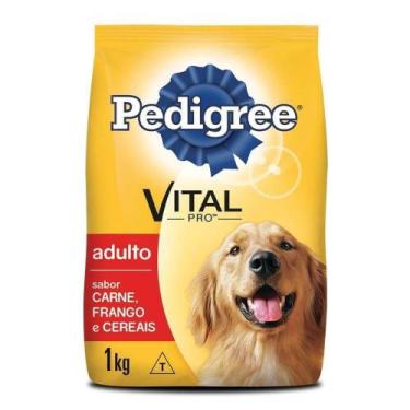 Imagem de Ração Pedigree Vital Pro Para Cães Adultos Sabor Carne, Frango E Cerea