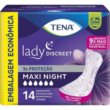 Imagem de Absorvente para Incontinência Urinária Lady Discreet Maxi Night com 14 unidades 