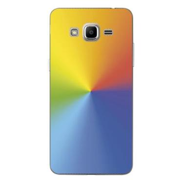 Imagem de Capa Case Capinha Samsung Galaxy Gran Prime G530 Arco Iris Degradê - S