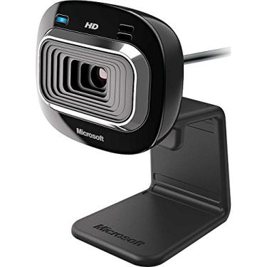 Imagem de Webcam Hd-3000 Usb Preta Microsoft - T3H00011