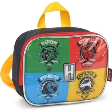 Imagem de Lancheira Térmica, Harry Potter, Mão e Costas, Vermelha - Luxcel