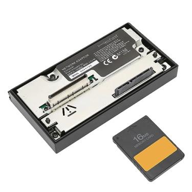 Imagem de Adaptador De Rede De Interface Vomeko SATa, Para Console De Jogos PS 2, Adaptador De Disco Rígido Para PS 2, Adaptador De Disco Rígido HDD, Com Cartão De Memória FMCBV1.966 De 16 MB