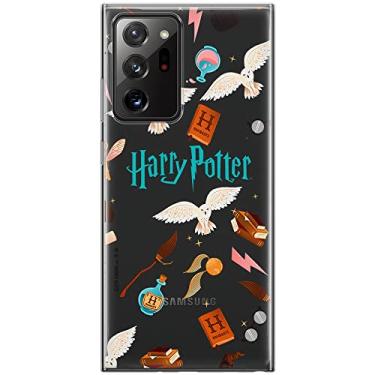 Imagem de ERT GROUP Capa de celular para Samsung Galaxy Note 20 Ultra Original e Oficialmente Licenciado Harry Potter Padrão 228 Ajustada à Forma do Telemóvel, Parcialmente Transparente