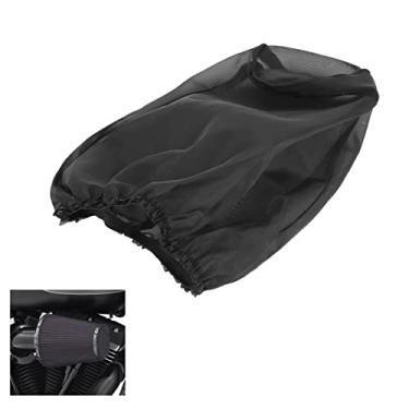 Imagem de Capa de meia com filtro de entrada de ar, capa protetora de filtro de ar impermeável, para motocicleta, filtro de ar à prova de poeira, capa protetora adequada para Harley (tamanho G)