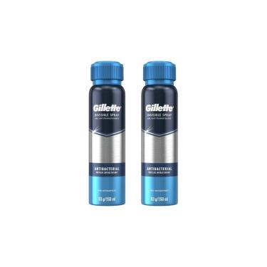 Imagem de Desodorante Aero Gillette 150Ml Antibacterial-Kit C/2Un