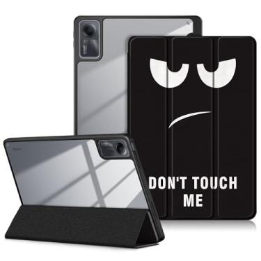 Imagem de DINGGUAGUA Capa para Xiaomi Redmi Pad SE 11 polegadas à prova de choque com capa traseira transparente transparente para Xiaomi Redmi Pad SE 2023 Auto Wake/Sleep, Don't Touch