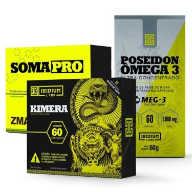 Imagem de Kit Kimera Thermo + Poseidon Ômega 3 + Soma Pro c/60-Unissex
