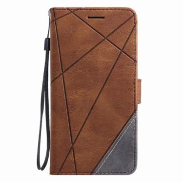 Imagem de Capa de telefone de couro tipo carteira para Redmi Note 10 Pro 10S 9 9S 8 8T 7 7S 7 Pro para Redmi 7 7A 8 8A 9 9A 9C 4G 5G Capa de livro, marrom, para Redmi Note 7 Pro