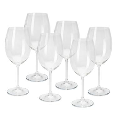 Imagem de WOLFF - Conjunto 6 Taças de Cristal Ecológico Gastro/Colibri 450ml para Vinho Tinto