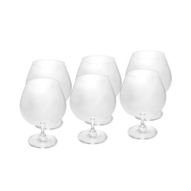 Imagem de CONJUNTO 6 TAÇAS CRISTAL ECOLÓGICO PARA COGNAC GASTRO/COLIBRI 690ml