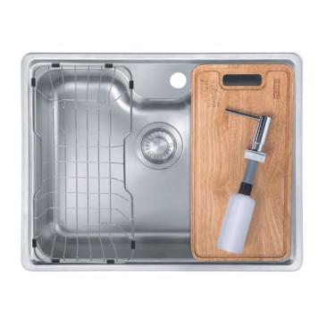 Imagem de CUBA BELL FRANKE PARA COZINHA GOURMET DE AÇO INOX BCX 610-61 610x480mm C/ACESSORIOS