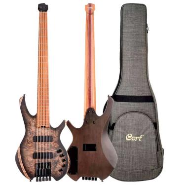 Imagem de Contrabaixo Eletrico 5 Cordas Cort Space5 Sdb W/ Bag