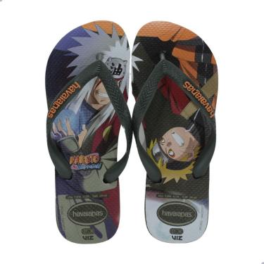Imagem de Chinelo Havaianas Top Naruto-Verde Oliva