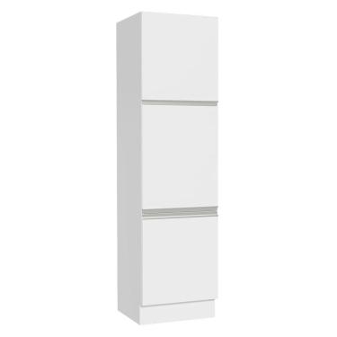 Imagem de Paneleiro Glamy 3 Portas 60cm Branco Madesa