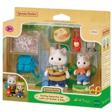 Imagem de Sylvanian Families Exploração Irmão E Bebê Gato - Epoch