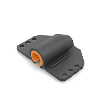 Imagem de Isolate IT Lavalier Microfone Isolation Shield System com Sorbothane (compatível com Sanken COS-11d, preto/laranja)