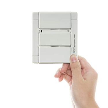 Imagem de Suporte de parede universal TFY para tablet, leitor digital e smartphones, para iPad Air, Mini, iPad Pro de 10,5 polegadas, suporte de parede (branco)