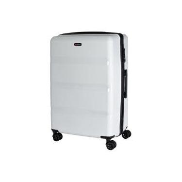 Imagem de Mala De Viagem Grande 32kg 4 Rodas Travelux Lucerne G (Branca)
