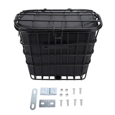 Imagem de Cesta de Bicicleta, Cesta de Suspensão de Bicicleta de Metal Com Bolsa Forro, Rack de Armazenamento de Carga Pendurado, Cesta de Quadro de Bicicleta para Adultos, Mulheres, Homens