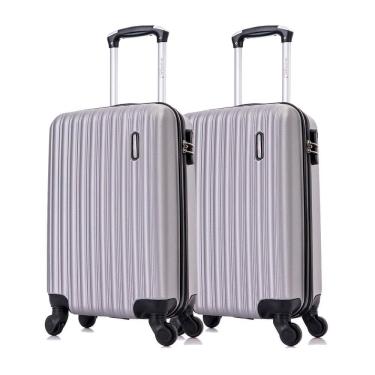 Imagem de Malas de Viagem 2 peças Londres Prata Swiss Move