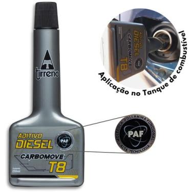 Imagem de Aditivo Descabonizante Carbomove T8 Tirreno Diesel Aplicação no Tanque