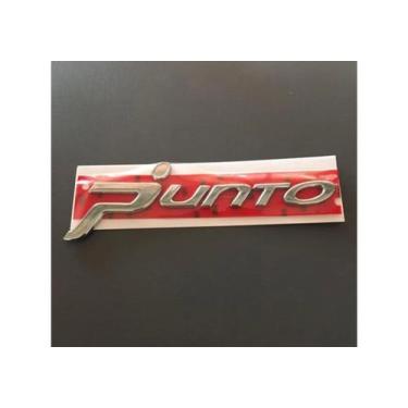 Imagem de Emblema Letreiro Fiat Punto Modelo 2008 a 2012 Peça Cromada
