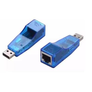 Imagem de Placa Rede Usb Externa Rj45 Adaptador Usb Lan Ethernet 10/100 - Não In