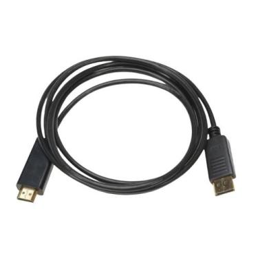 Imagem de Cabo Displayport Macho X Hdmi Macho Adaptador Conversor - Alex Imports