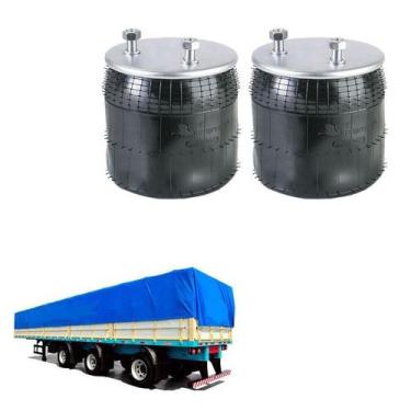 Imagem de Kit Bolsa Ar Suspensao Eixo Facchini Sem Base - Suspentech