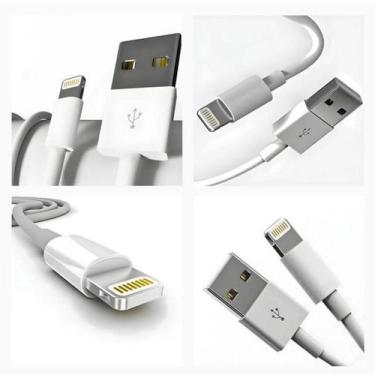 Imagem de Conexão Segura: Cabo Lightning USB para Dispositivos iphone
