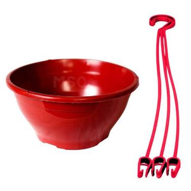 Imagem de 10 Vaso plastico Cuia 21 flores e plantas volume 2 Litros  Coloridas c